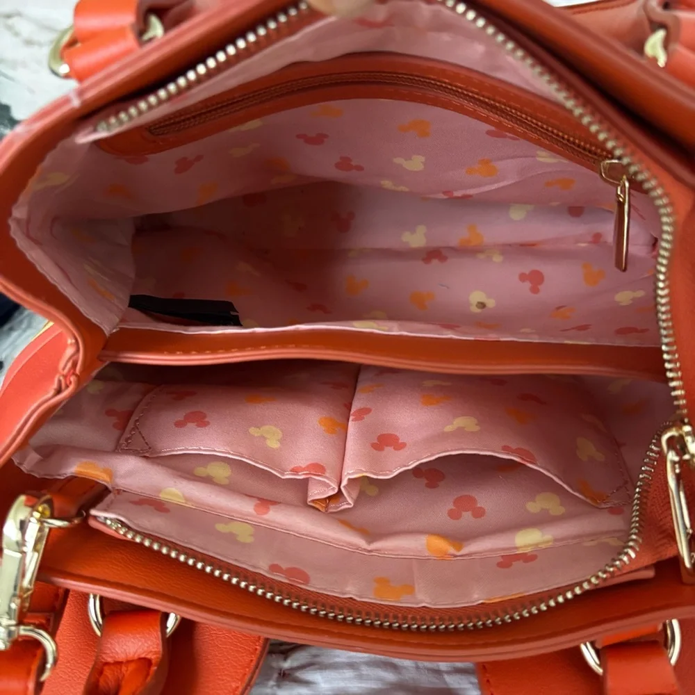 Our Universe Disney Mickey Mouse Sunset Ears Crossbody Bag Box Lunch Exclusive - Picture 12 of 14
